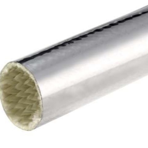 Aluminum Heat Reflective Fiberglass Sleeving